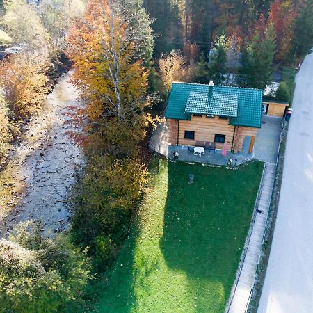 Ferienwohnungen Zwergenhäusl Grünau im Almtal Exterior foto