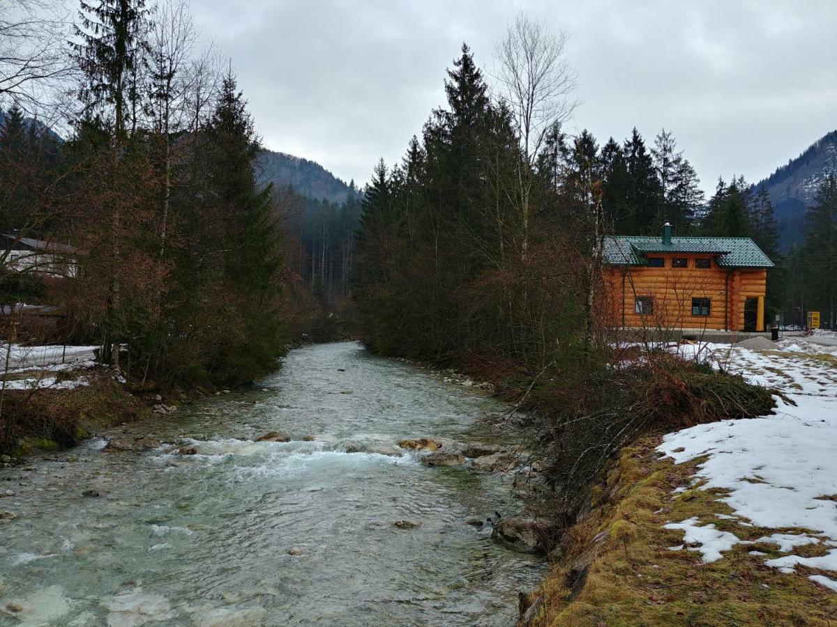 Ferienwohnungen Zwergenhäusl Grünau im Almtal Exterior foto